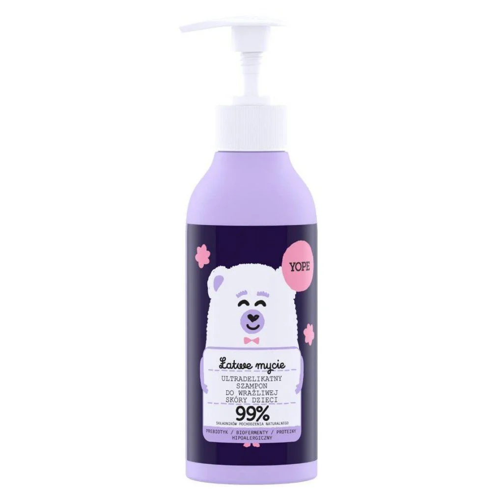 Sampon pentru piele sensibila Yope Easy Wash Kids, 300 ml