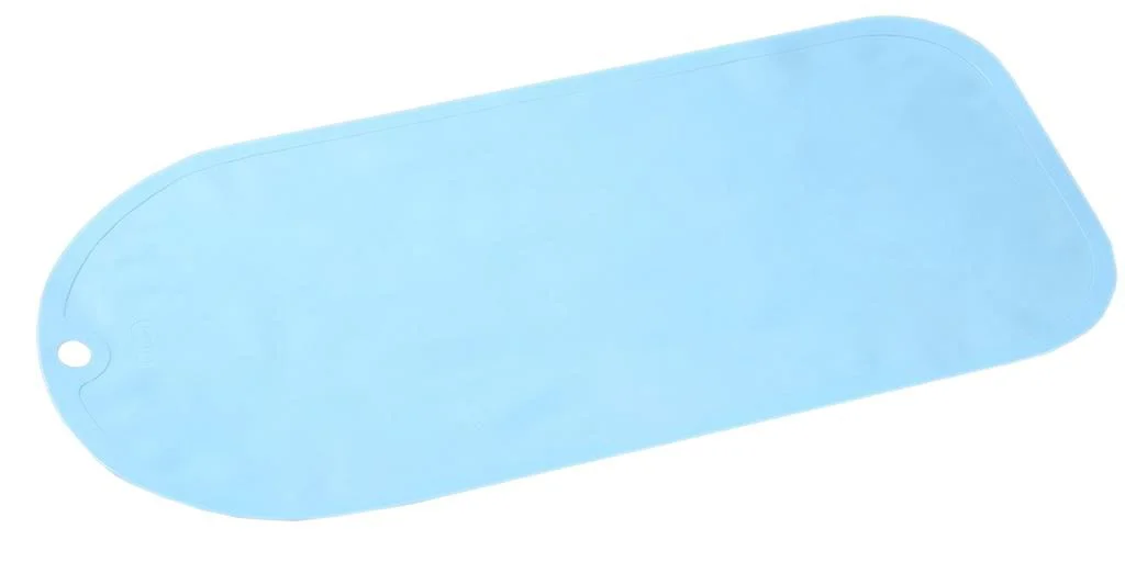 Covoras din silicon pentru baie BabyOno 70 x 35 cm, Albastru foto