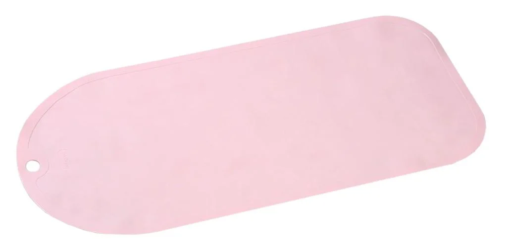 Covoras din silicon pentru baie BabyOno 70 x 35 cm, Roz