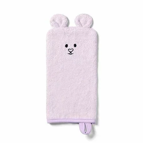 Manusa de baie BabyOno din bambus, Violet foto