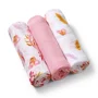 Пелёнки из бамбука BabyOno Листья, 3 шт