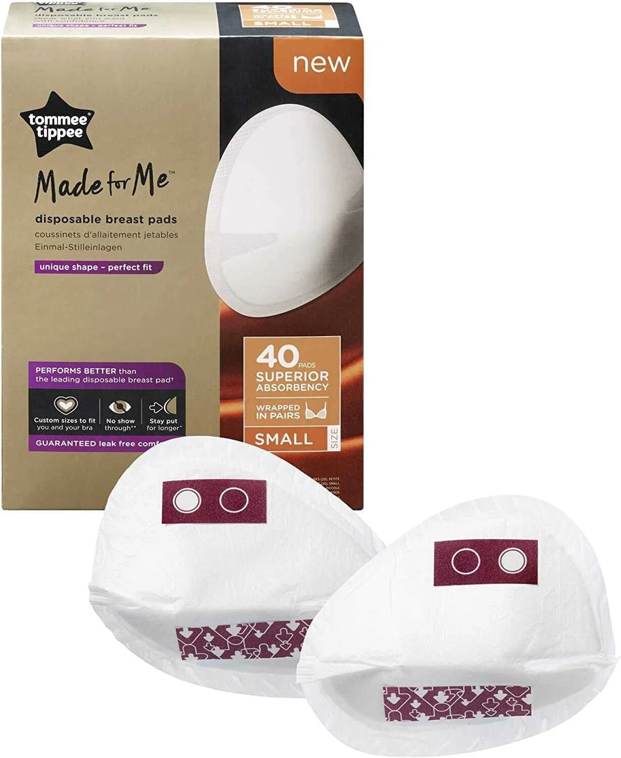 image for Прокладки для груди Tommee Tippee размер S, 40 шт. foto