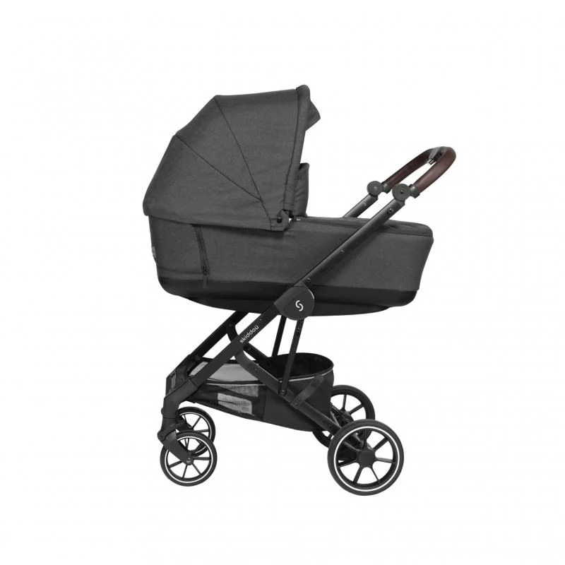 Коляска 2 в 1 Skiddou Moss onyx