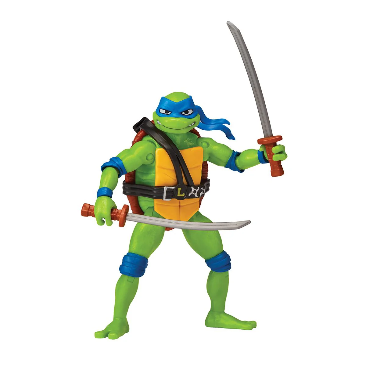 Figurina cu articulatii TMNT Testoasele Ninja Leonardo, 11 cm