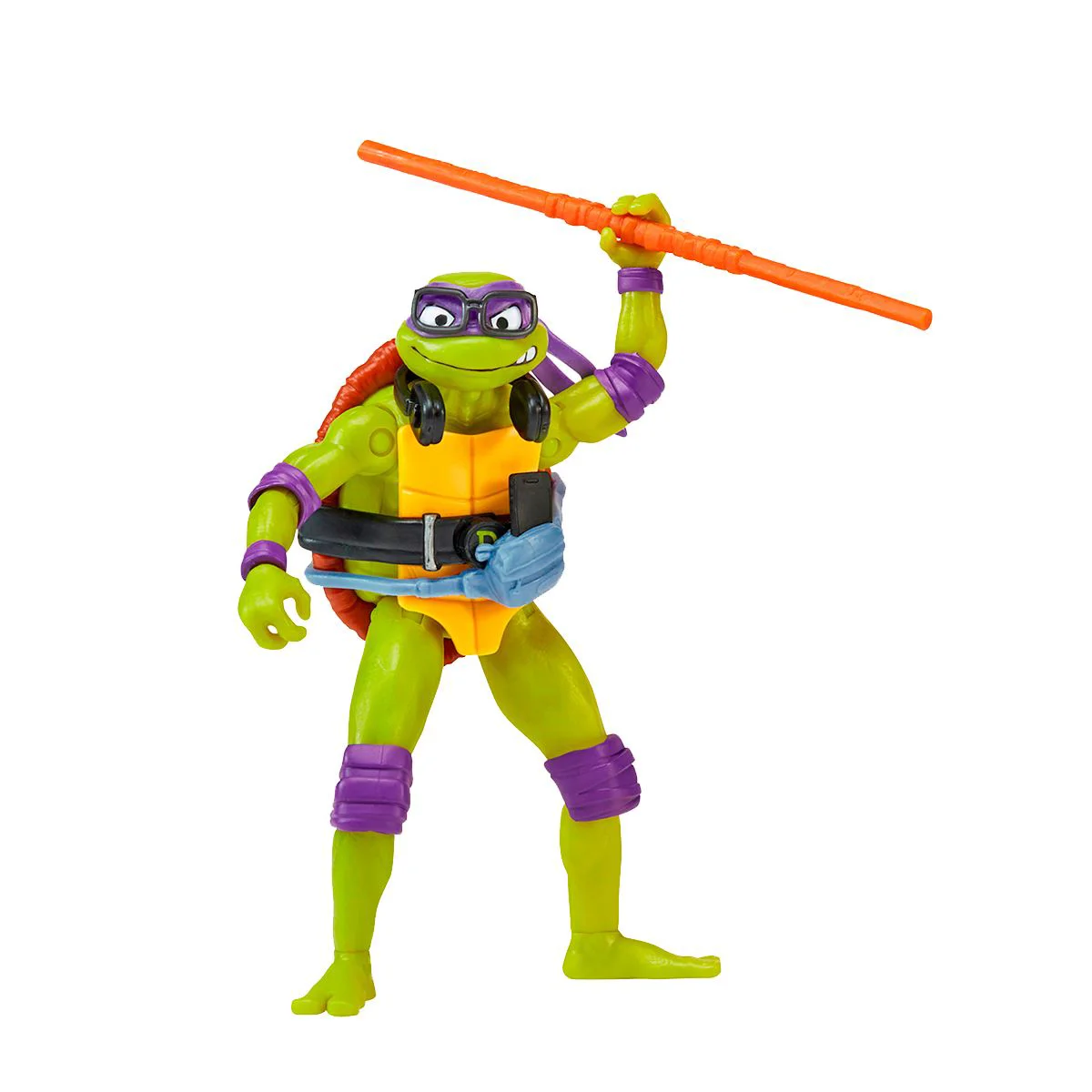 Figurina cu articulatii TMNT Testoasele Ninja Donatello, 11 cm