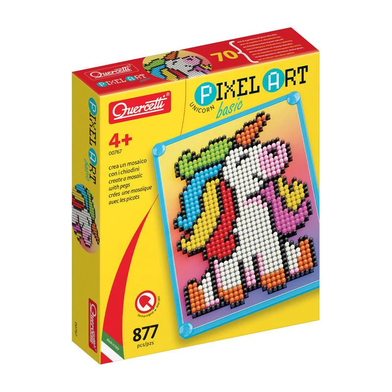 Set de creatie Quercetti Pixelart Basic Unicorn