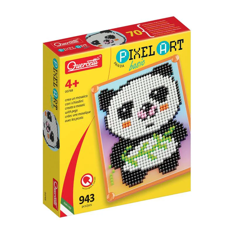 Set de creatie Quercetti Pixelart Basic Panda