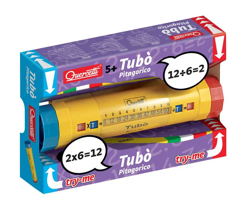 image for Tub pentru invatarea Inmultirii si Impartirii Quercetti Tubo Pitagorico foto