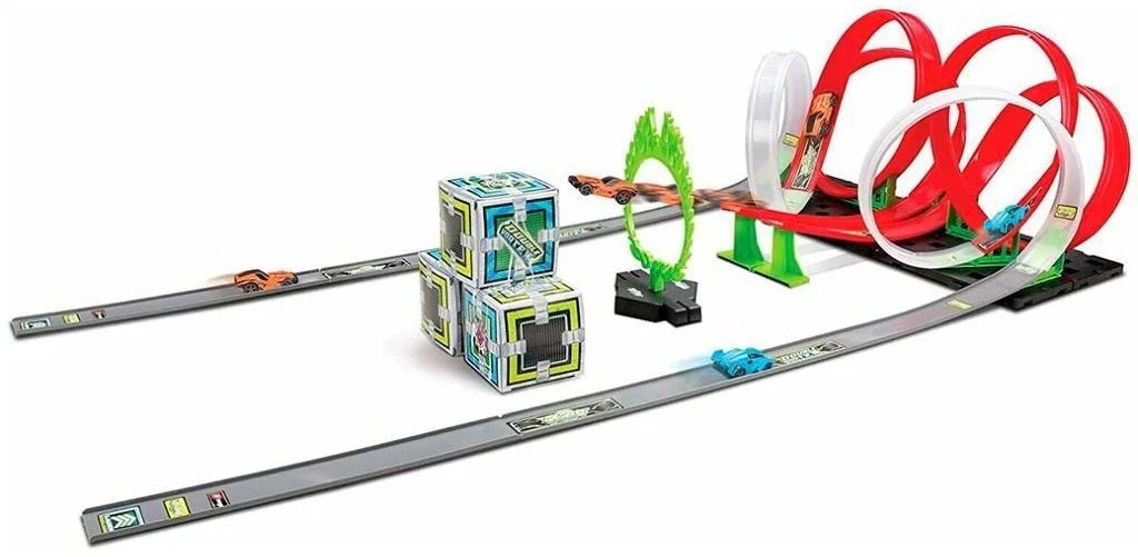 Игровой набор Bburago Маршрут Double Vortex Go Gears