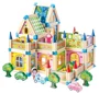 Set de construit din lemn Bino Castel mare, 268 el. foto