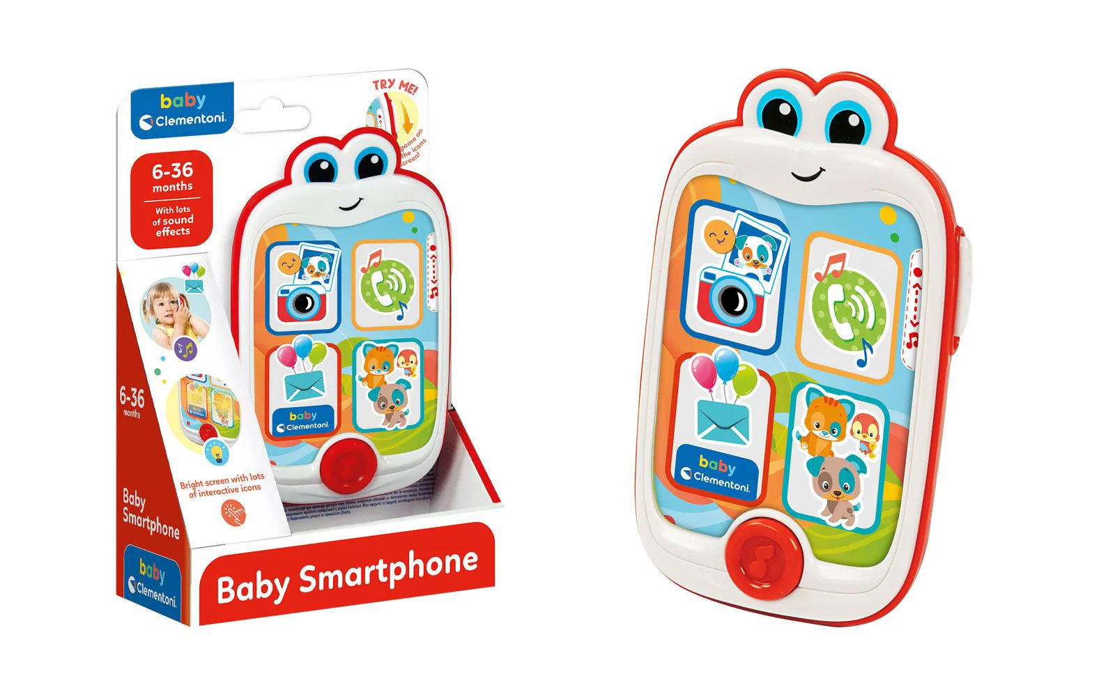 image for Музыкальная игрушка Clementoni Смартфон для малышей foto