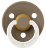Suzeta rotunda BIBS Dark Oak Night din latex (6-18 luni) foto