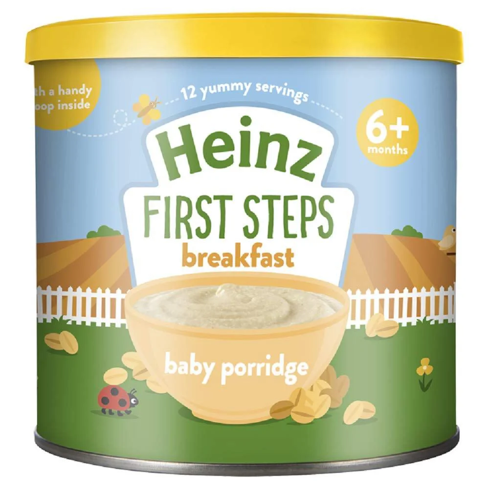 Terci Heinz First Steps Lapte si ovaz  (6+ luni), 240 g foto