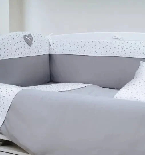 Постельное белье PernaMea Confort Звезды Серый