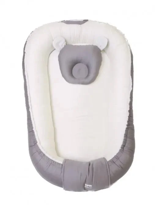 image for Кокон для детей PernaMea Satin Серый foto