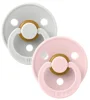 Set 2 suzete rotunde din latex BIBS Colour Haze/Blossom (6-18 luni) foto