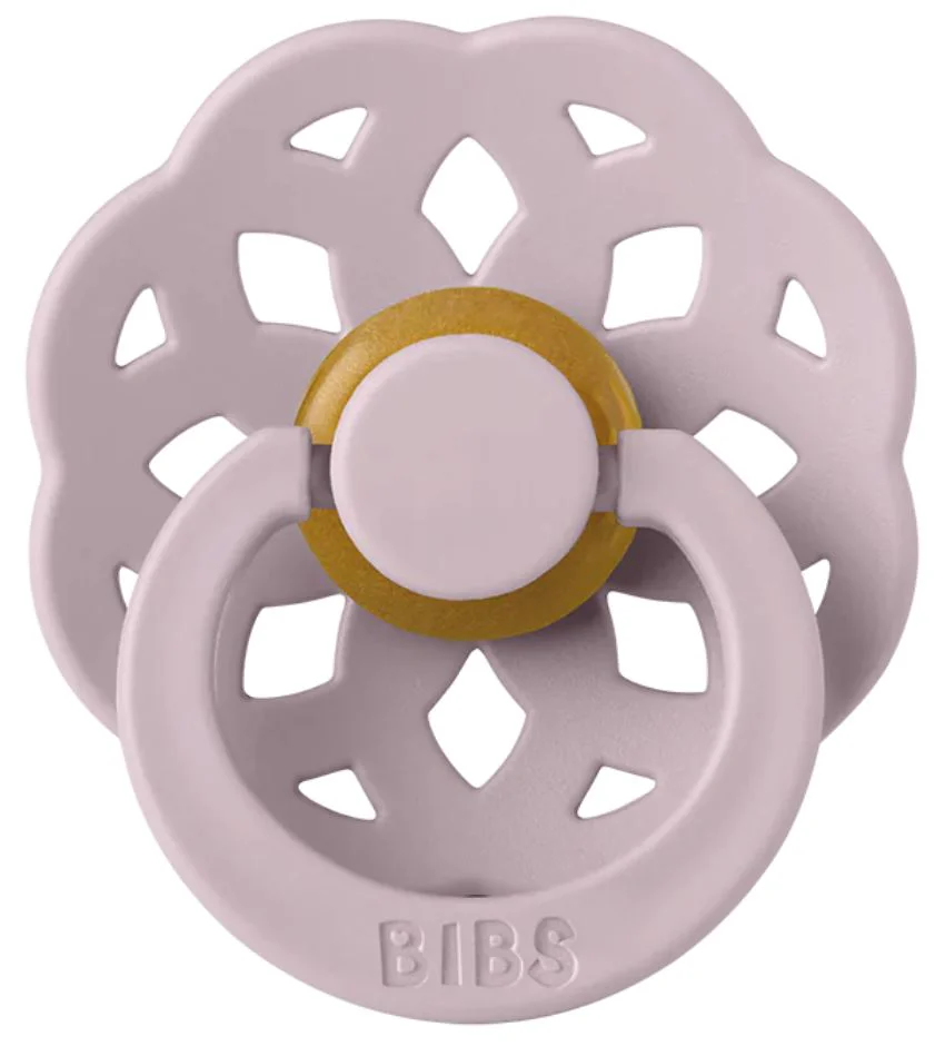 Suzeta rotunda BIBS Boheme Dusky Lilac din latex (6-18 luni) foto