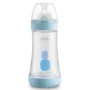 Biberon din plastic cu tetina din silicon Chicco Perfect 5, 240 ml foto