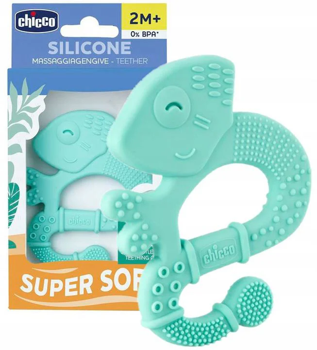 Дополнительно мягкое десневое кольцо Chicco Синий