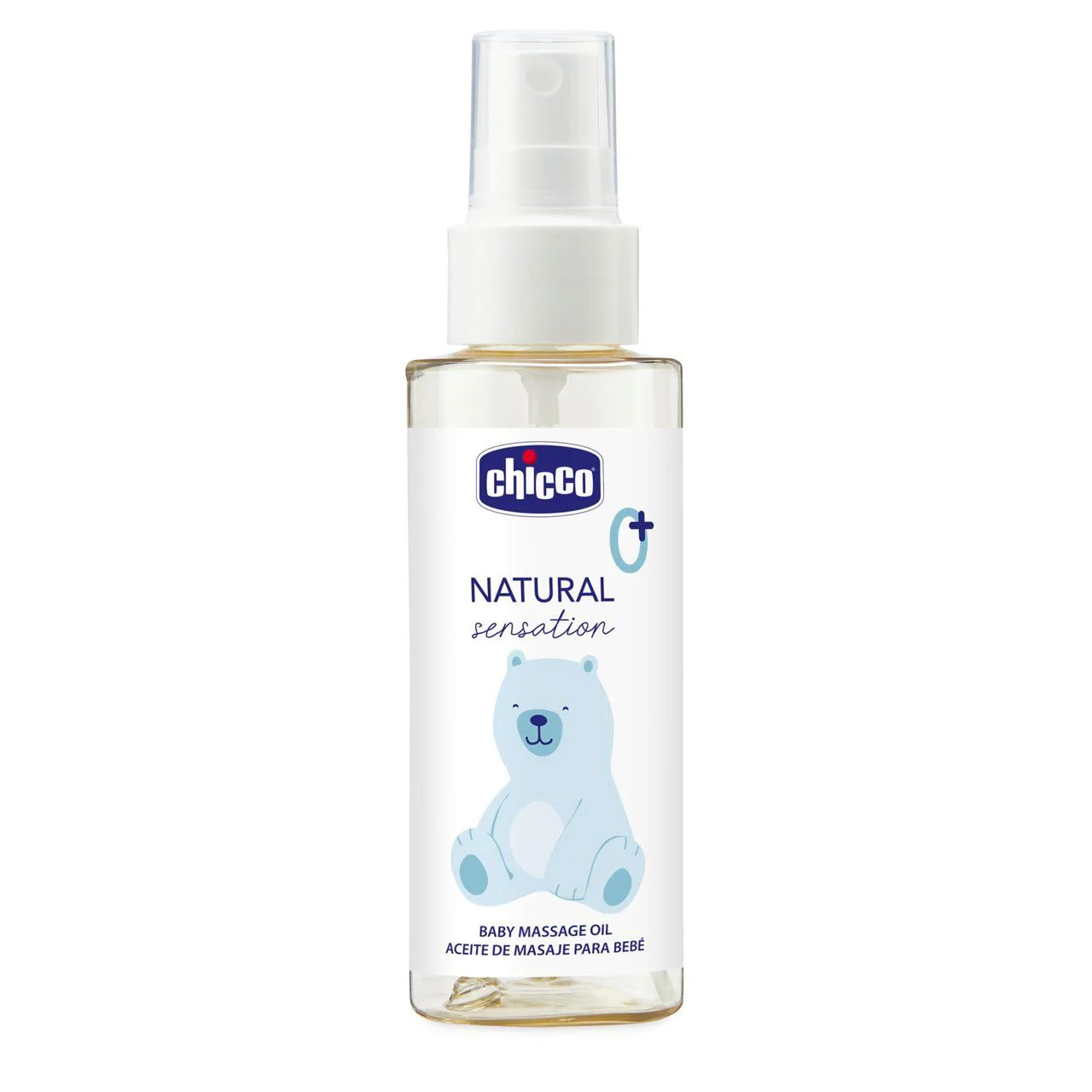 Ulei pentru masaj Chicco Natural Sensation, 100 ml