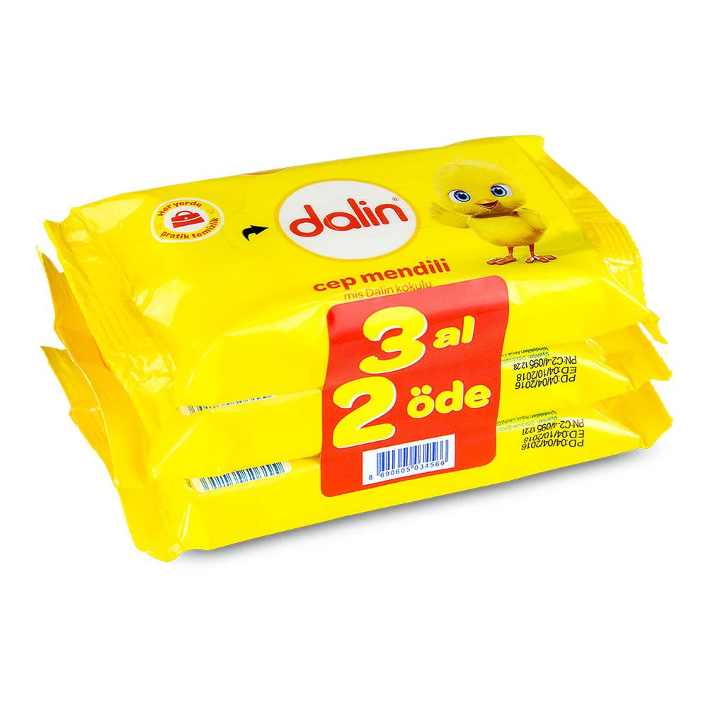 Servetele umede Dalin 3x15 buc. foto