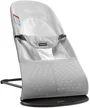 Кресло-шезлонг BabyBjorn Balance Silver White, Mesh