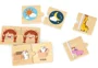 Puzzle din lemn Viga Toys Opusele, 24 el. foto