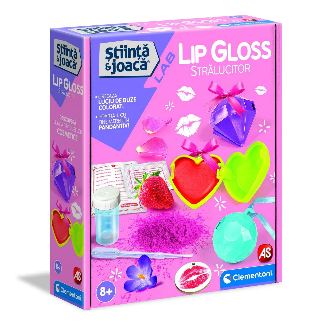 Set de creatie As Kids Lip Gloss stralucitor