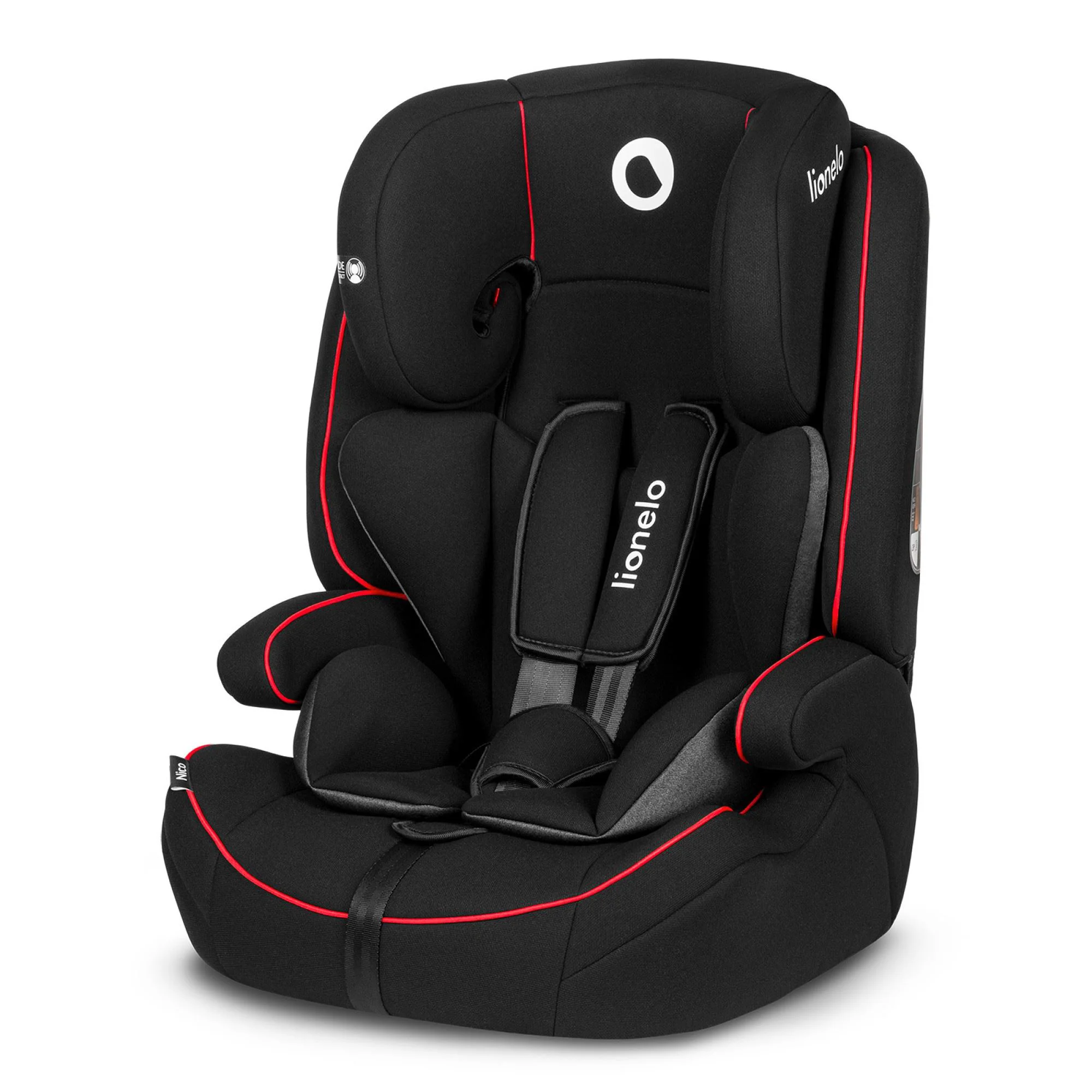 Scaun auto Lionelo Nico Negru/Rosu foto