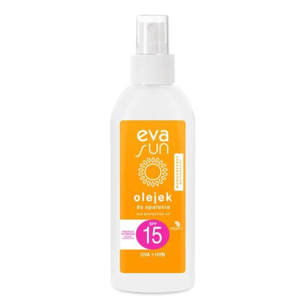 Масло для загара Eva Sun Spf 15, 150 мл foto