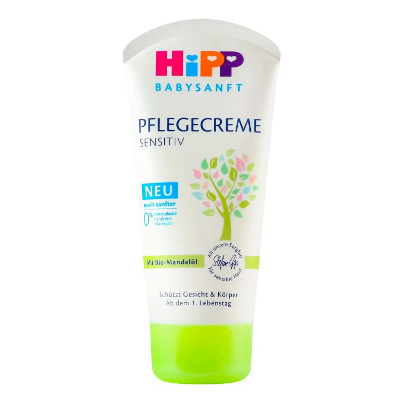 Crema hidratanta HiPP BabySanft Sensitive pentru copii, 75 ml