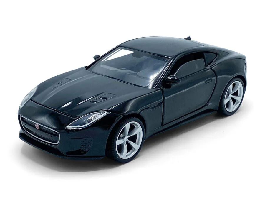 image for Macheta auto Jaquar F-Type Negru, 1:32 foto