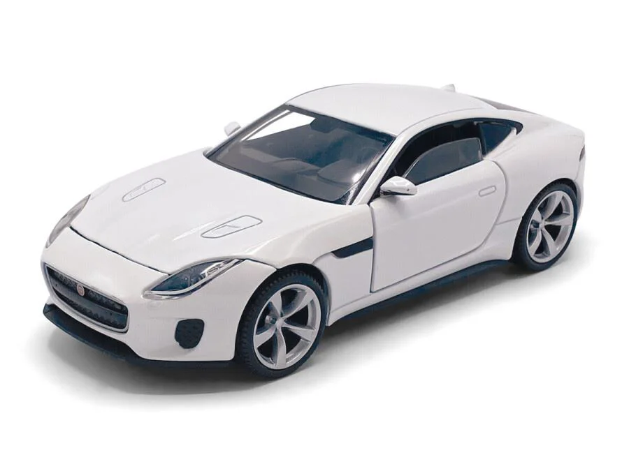 image for Macheta auto Jaguar F-Type Alb, 1:32 foto
