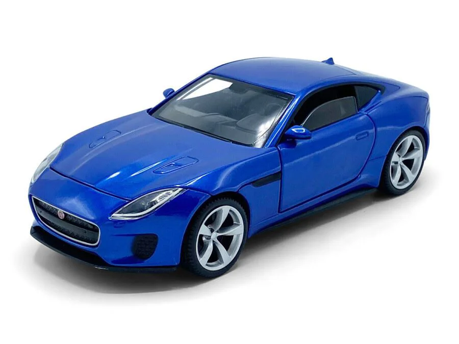 image for Macheta auto Jaguar F-Type Albastru, 1:32 foto