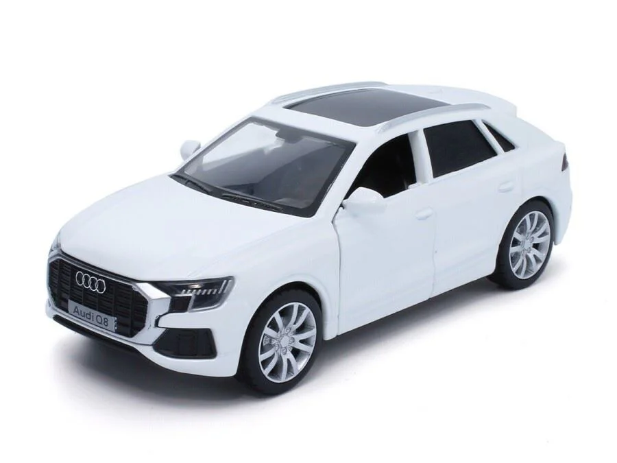 Macheta auto Tayumo Audi Q8 Alb, 1:36 foto