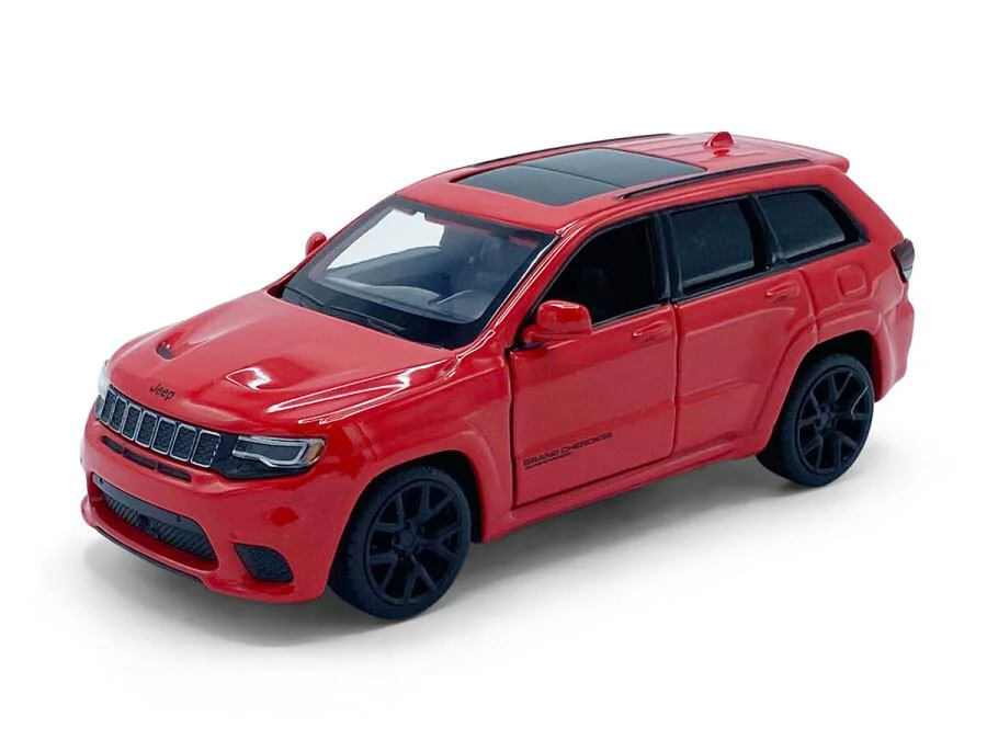 Macheta auto Tayumo Jeep Grand Cherokee Trackhawk Rosu, 1:36 foto