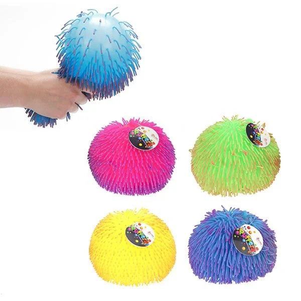 image for Эластичная игрушка Toi Toys Мяч с мягкими шипами Duo, 23 см foto