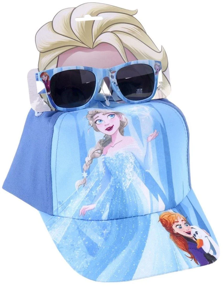 Шляпа и солнцезащитные очки с защитой УФ Cerda Frozen