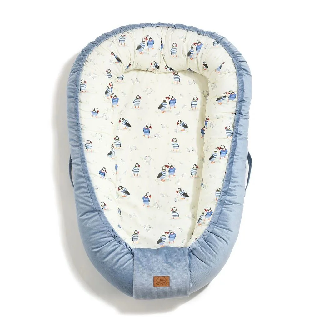 Babynest La Millou Velvet Collection - Puffin foto