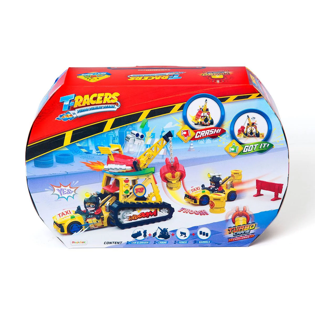 image for Set de joaca T-Racers Turbo Crane Challenge foto