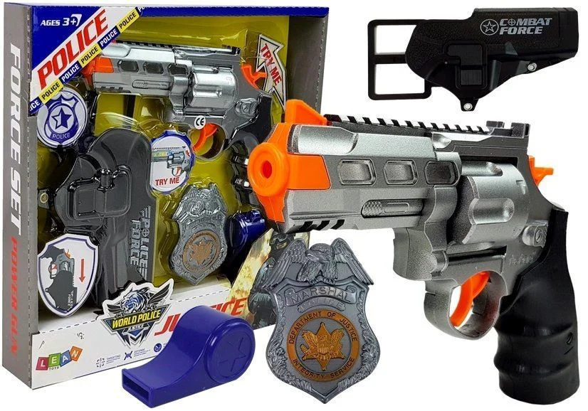 Jucarie pentru copii Leantoys Set de politie foto