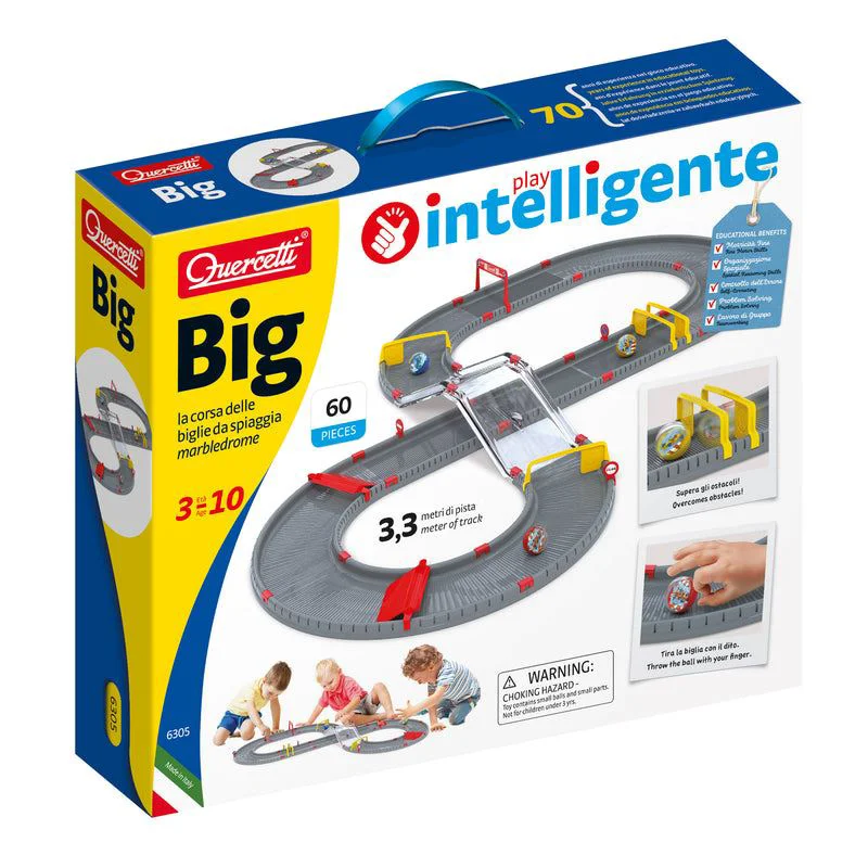 Игровой набор Quercetti Big Marbledrom Маршрут, 60 эл.