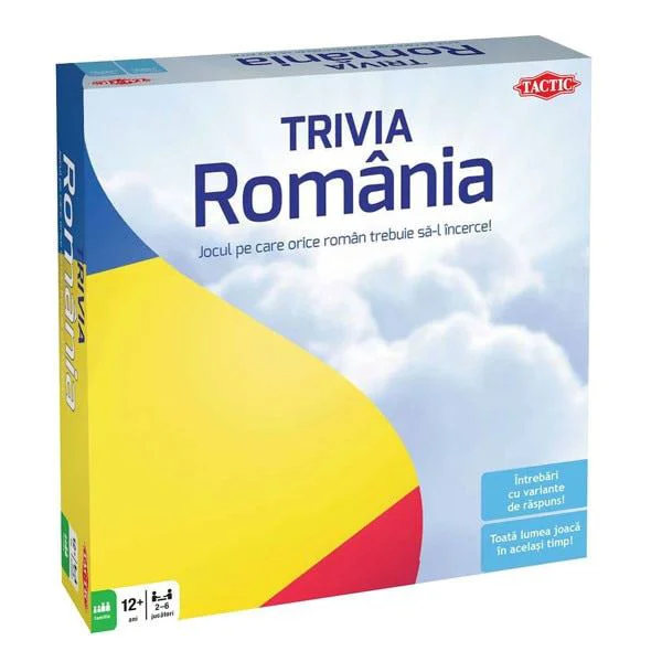 Joc educativ de masa Tactic Country Trivia Romania