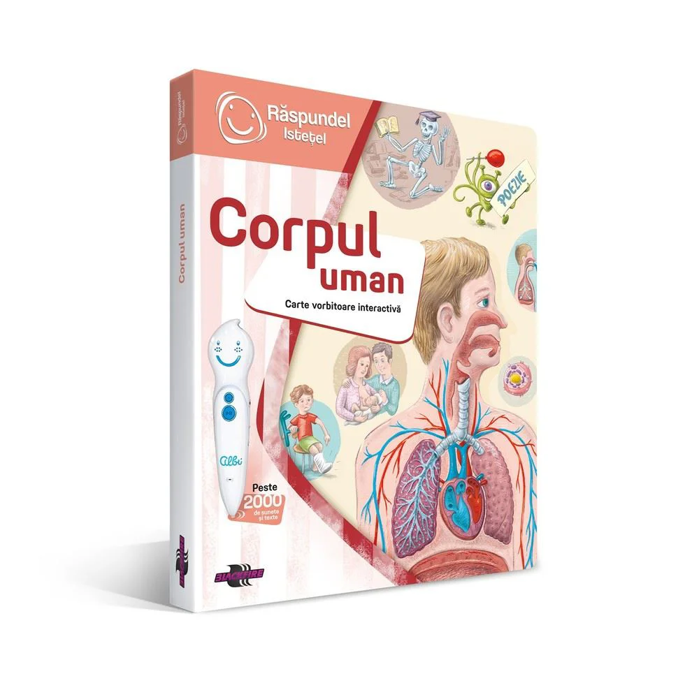 image for Интерактивная книга Raspundel Istetel Тело человека foto