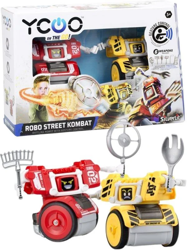 Set de jucarie Silverlit Roboti luptatori cu control prin gesturi foto
