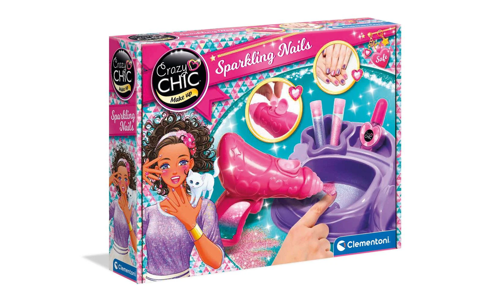 Креативный набор Crazy Chic Блестящий маникюр
