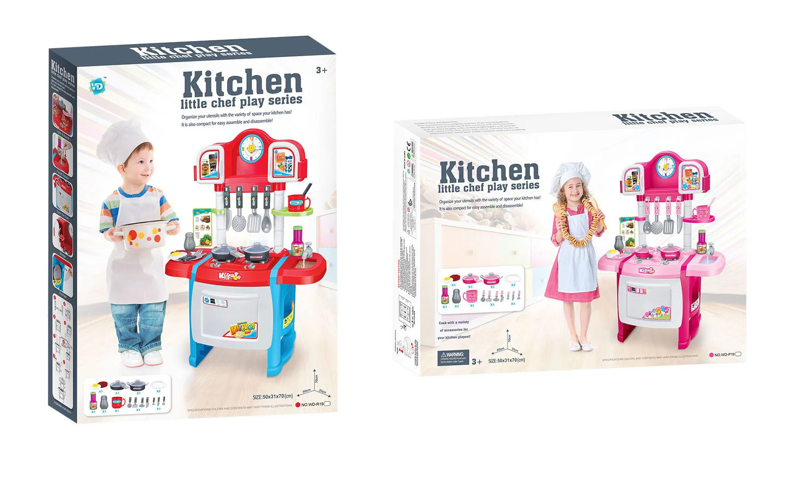 image for Игровой набор UnikaToys Кухня для детей со звуками и светом foto