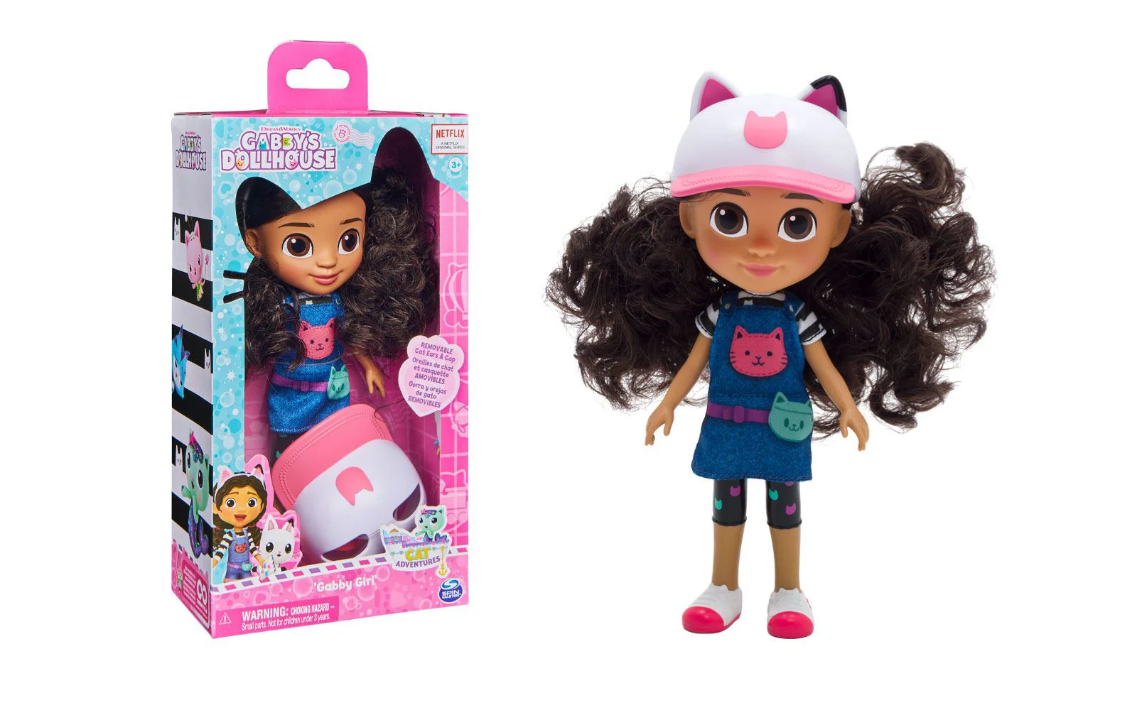 image for Papusa Gabby's Dollhouse cu accesoriu, 20 cm foto