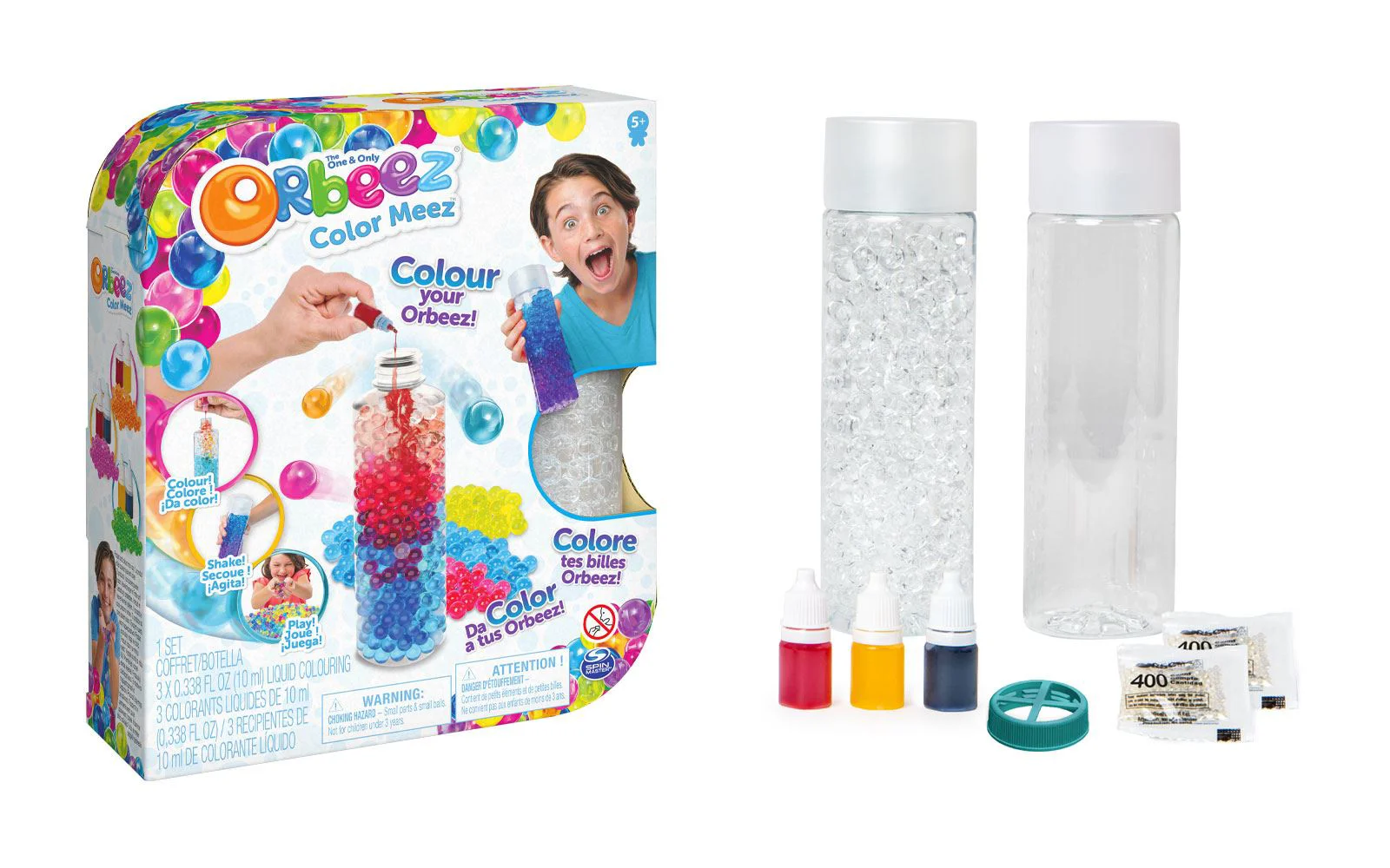 image for Set de creatie Orbeez Color Meez cu 3 coloranti foto