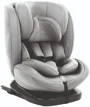 Scaun auto rotativ cu isofix KikkaBoo i-Comfort Light Grey, 40-150 cm foto